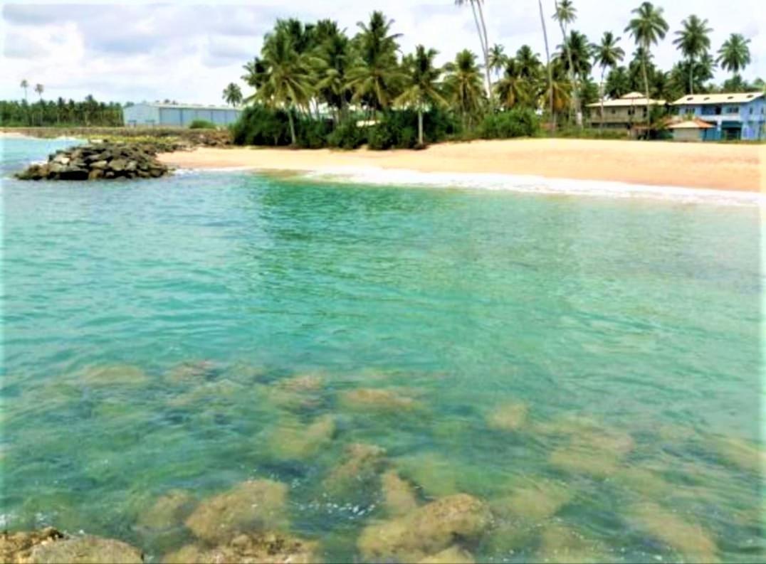 Sea Shell Villa Hikkaduwa 2 Separate Cabanas Ocean Front Villa Exterior photo